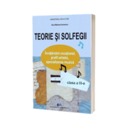 Teorie si solfegii, manual pentru clasa a III-a