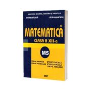 Matematica M5 manual pentru clasa a XII-a