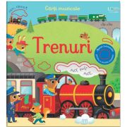 Trenuri: carti muzicale (Usborne)