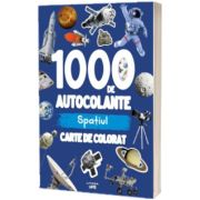 1000 de autocolante. Spatiul. Carte de colorat