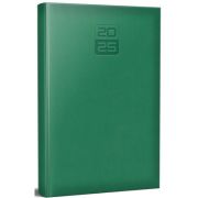 Agenda datata Tucson 2025, format A5, 352 pagini, culoare verde smarald