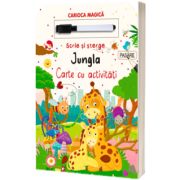 Jungla. Scrie si sterge. Carte cu activitati