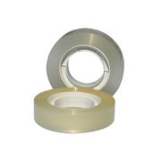 Banda adeziva 18mm x 33 m, 40 microni, ambalata individual, Optima - transparent