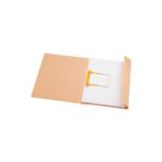 Dosar carton color cu alonja arhivare de mare capacitate, DJOIS Secolor - chamois