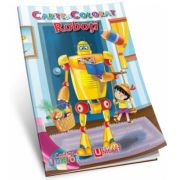 Roboti. Carte de colorat
