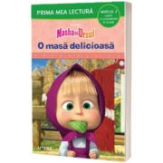 Masha si Ursul. O masa delicioasa (Nivelul 2 Carte cu despartiri in silabe)