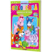 Descopera si coloreaza. Animalele de casa