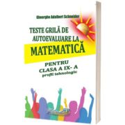 Teste grila de autoevaluare la matematica pentru clasa a IX- a profil tehnologic