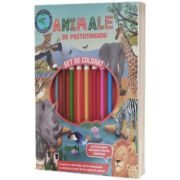 Animale de pretutindeni. Set de colorat