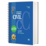 Codul civil Septembrie 2025. EDITIE SPIRALATA, tiparita pe hartie alba
