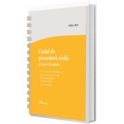 Codul de procedura civila si taxele de timbru. Actualizat la 1 septembrie 2025 - spiralat