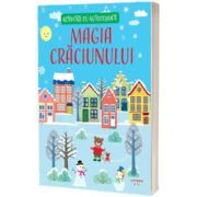 Magia Craciunului. Activitati cu autocolante