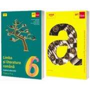 Pachet Educational Clasa a VI-a: Caiet de Limba si Literatura Romana si Cartea mea de Gramatica