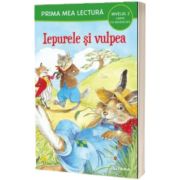 Prima mea lectura. Iepurele si vulpea. Carte cu majuscule (Nivelul 2)