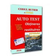 AUTO TEST. Obtinerea si restituirea permisului de conducere 13 din 15 - 2026