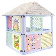 Casuta de joaca Smart House culori pastel