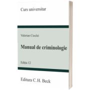 Manual de criminologie