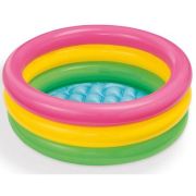 Piscina Gonflabila pentru Copii Sunset Glow cu 3 Inele