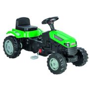 Tractor cu pedale active verde