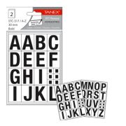 Etichete autoadezive cu litere, A-Z, 2 folii/set, 24mm bold