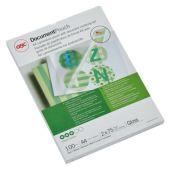 Folie laminare GBC, la cald, A4, 75 microni, 100 buc/set