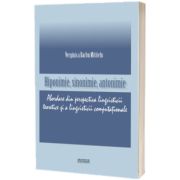 Hiponimie, sinonimie, antonimie. Abordare din perspectiva lingvisticii teoretice si a lingvisticii computationale