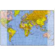 Mapa birou 38 x 58 cm, harta lumii