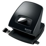 Perforator plastic Recycle NeXXt Series, 30 coli, partial reciclat, negru