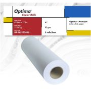 Rola copiator A2, 80gr, 420mm x 175m, 2 role/cutie, Optima Premium