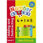 Carte cu activitati Numberblocks - Adunari si scaderi