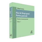 Fise de Drept penal. Partea generala