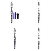 Stilou Strigo cerneala cu stergere + 2 rezerve + dispozitiv curatare, in blister, Desert