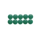 Magneti forma rotunda, D20mm, 0.30 kg forta, 10 buc/set, Solid - verde
