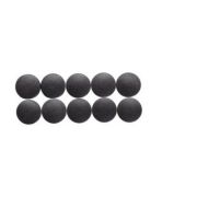 Magneti forma rotunda, D24mm, 0.60 kg forta, 10 buc/set, MAUL Solid - negru
