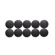 Magneti forma rotunda, D38mm, 2. 50 kg forta, 10 buc/set, negru
