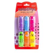Marker evidentiator set 6 mini animalute