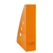 Suport vertical plastic pentru cataloage - orange