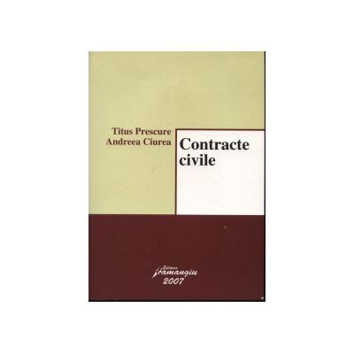 Contracte civile