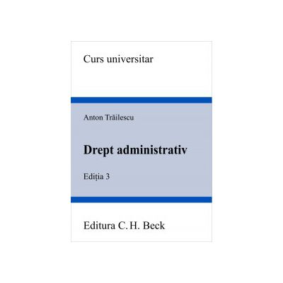 Drept administrativ, editia a III-a