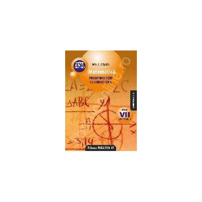 MATEMATICA. PREGATIREA TEZEI CU SUBIECT UNIC. CLASA A VII-A. SEMESTRUL I MATEMATICA. PREGATIREA TEZEI CU SUBIECT UNIC. CLASA A VII-A. SEMESTRUL I