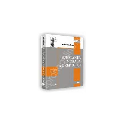 Substanta morala a dreptului