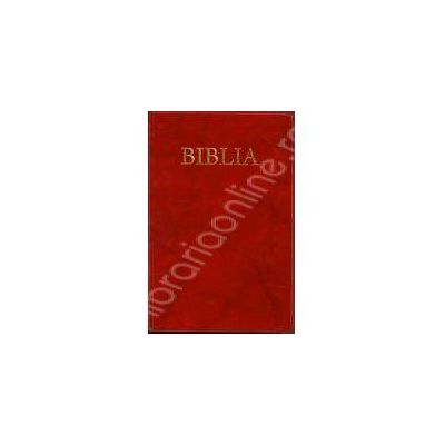 Biblia, coperta flexibila-aurita