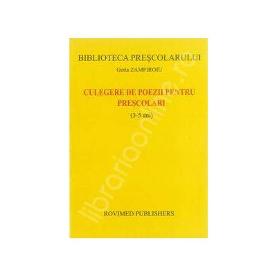 Culegere de poezii pentru prescolari 3-5 ani