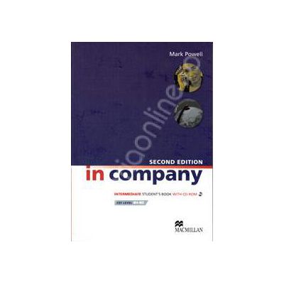 In Company Second Edition Intermediate CEF level B1-B2. Student's Book with CD-ROM