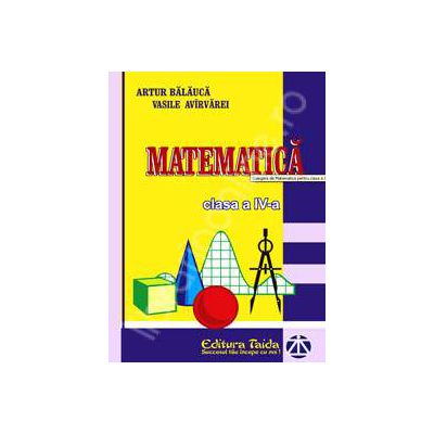 Culegere de Matematica pentru clasa a IV-a