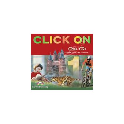 Curs de limba engleza Click On 1. Class audio CDs (Set 4 CD)
