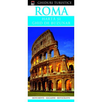 Roma - harta si ghid de buzunar