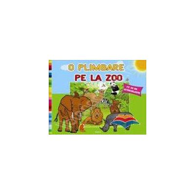O plimbare pe la zoo. Cu 50 de autocolante