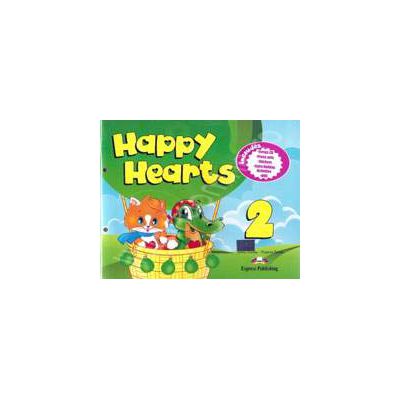 Curs pentru limba engleza Happy Hearts 2 Pupils Pack