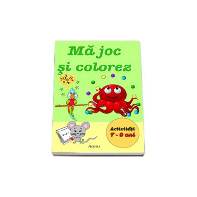 Ma joc si colorez. Activitati 7-9 ani
